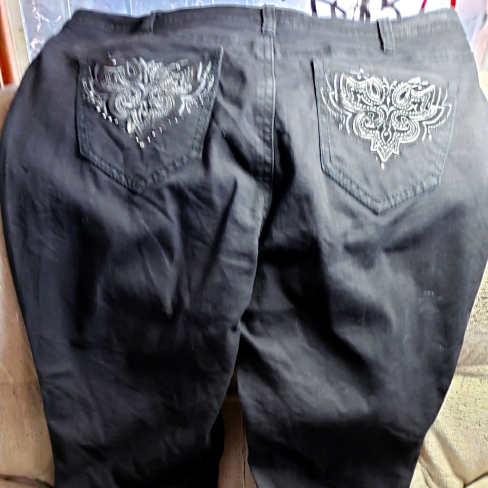 Lane Bryant Black Jeans Size 22